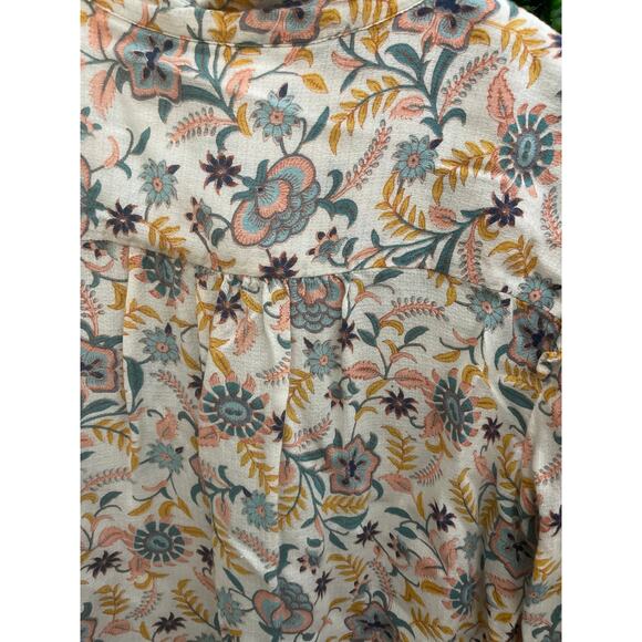 Lucky Brand, Floral Women's Blouse Size M - Picture 9 of 9